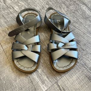 Salt Water Silver Sandals Toddler Size 12